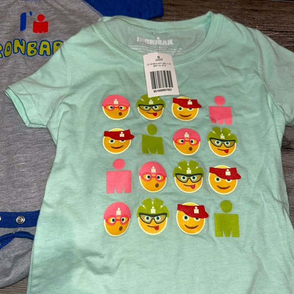 Ironman Baby Tee and Onesie NWT - Picture 2 of 3